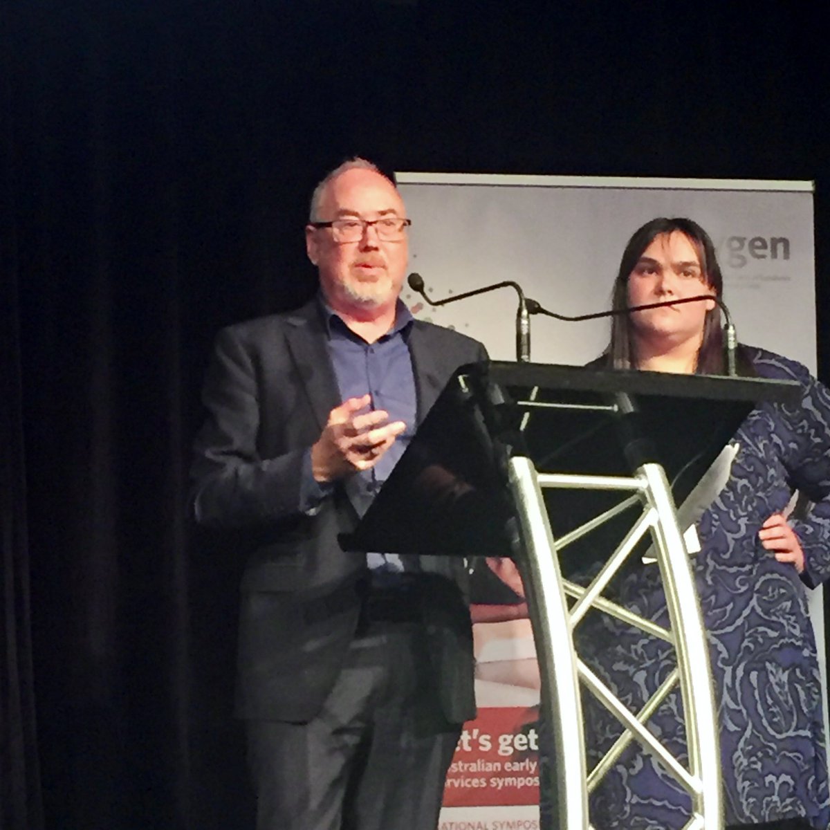 orygen_aus's tweet photo. We need to keep agitating for adequate funding, work together to bring about change, commit to peer work and bring families into the picture. John Moran, Orygen’s chief operating officer delivering closing remarks at #Letsgetfunctional #therapyisforwinners https://t.co/VbzksqGiqd
