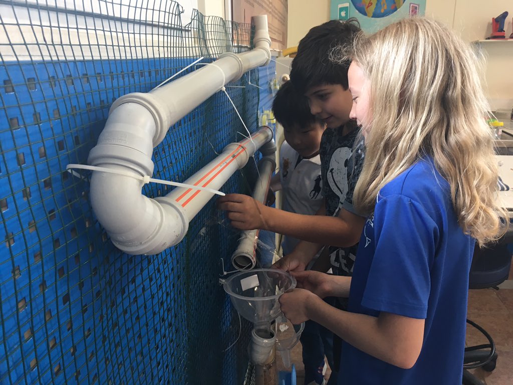 robgrantham's tweet photo. A great day of design thinking, collaboration, creativity and voice/choice @iics1911 Maker Day2. Thanks to @KocharRiki and #iicscommunity we had kids on wind tunnels, stop-motion video, marble runs, bike dynamo, Lego Wedo and more. Hands-on active engagement for #IICSLearning https://t.co/SwgOOlA7tL
