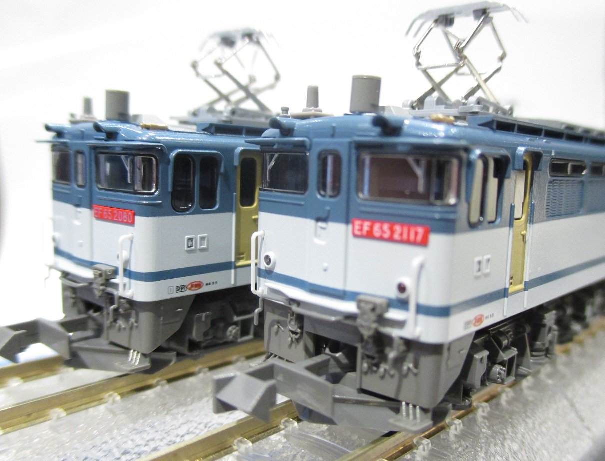 テールライト点灯 KATO 京都駅店特製品 EF65 2000 JR貨物更新色