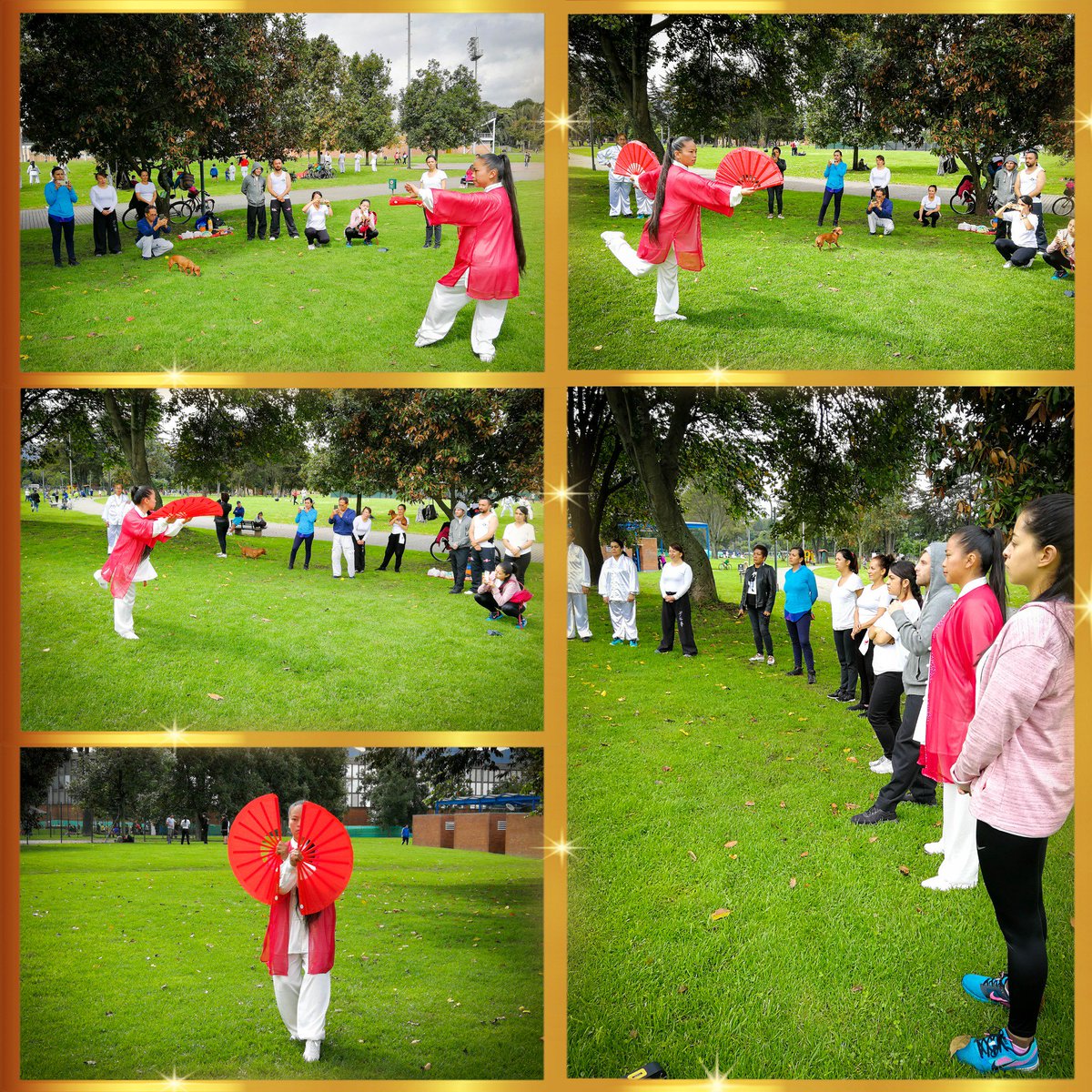 ShaolinColombia's tweet photo. El Sábado 27 de abril, las escuelas @ShaolinColombia,@EbmasColombia y Comunidad #Intillay se sumaron a la celebración por el Día Internacional del Taiji, compartieron experiencias y realizaron presentaciones de Taiji Yang-Chen,Qi Gong,Shaolin, defensa y aplicaciones de Wing Chun. https://t.co/3gEPtV5uRR