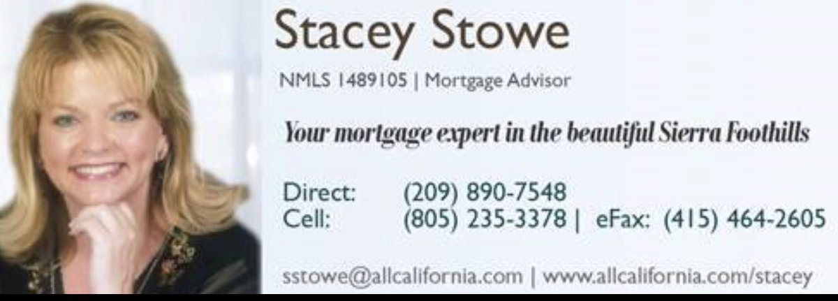 RedJazBBQ's tweet photo. RedJaz BBQ would like to thank our new sponsorship partner Stacy Stow from All California Mortgage. She is a valued partner for our June 1 KCBS Competition at Ironstone Vineyards in Murphys. https://t.co/P4j82B2sWT