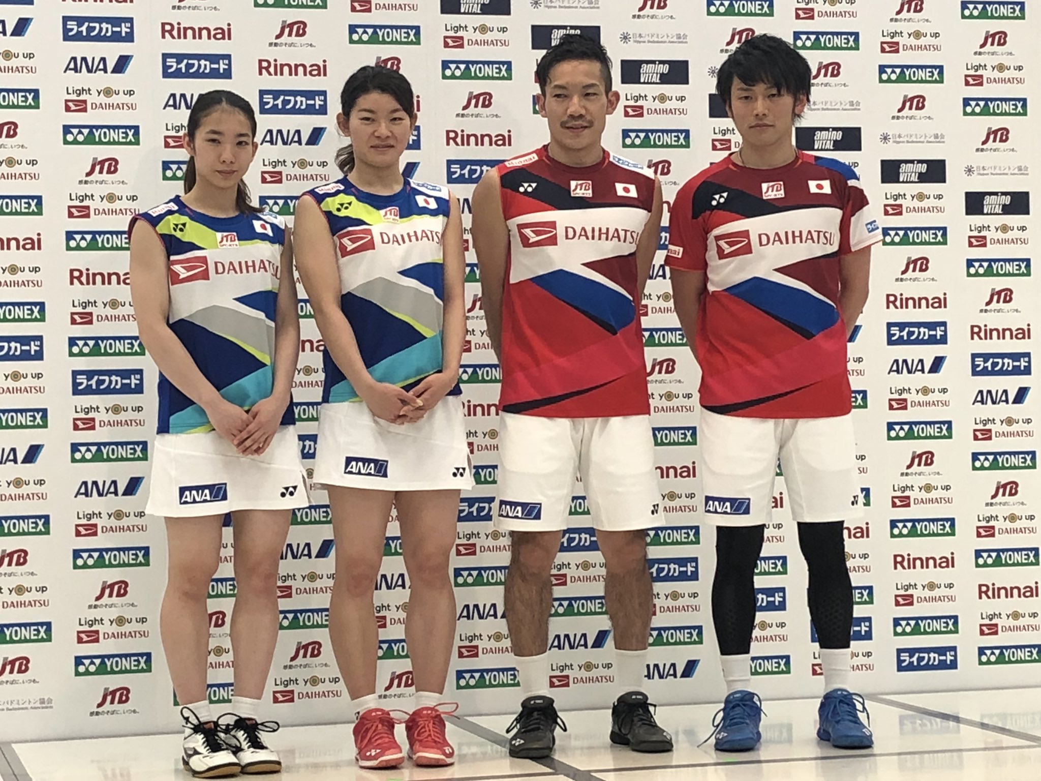 J Sports バドミントン 公式 Na Twitteru 本日はスディルマンカップ19日本代表選手発表 および バドミントン日本代表新 ユニフォーム オフィシャルスーツ発表記者会見が開催されました 新ユニフォームは動きやすく 会場でも良く目立つデザインになっています