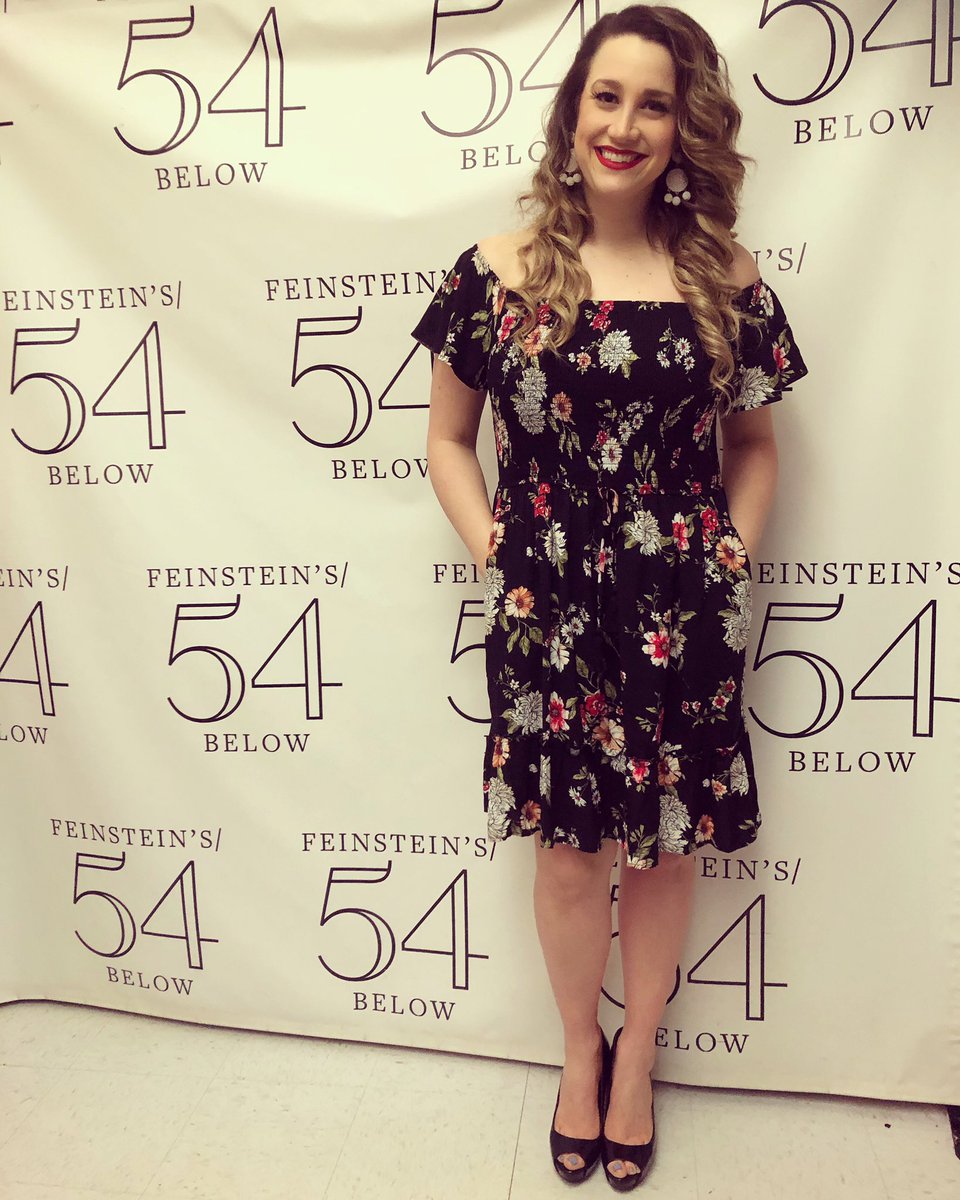 TheNatalieWeiss's tweet photo. Always love singing a #goldrichandheisler tune ;) Thanks for having me @zinagoldrich @marcy.heisler. @target #pocketsftw @54Below https://t.co/C0MK7jFG4A