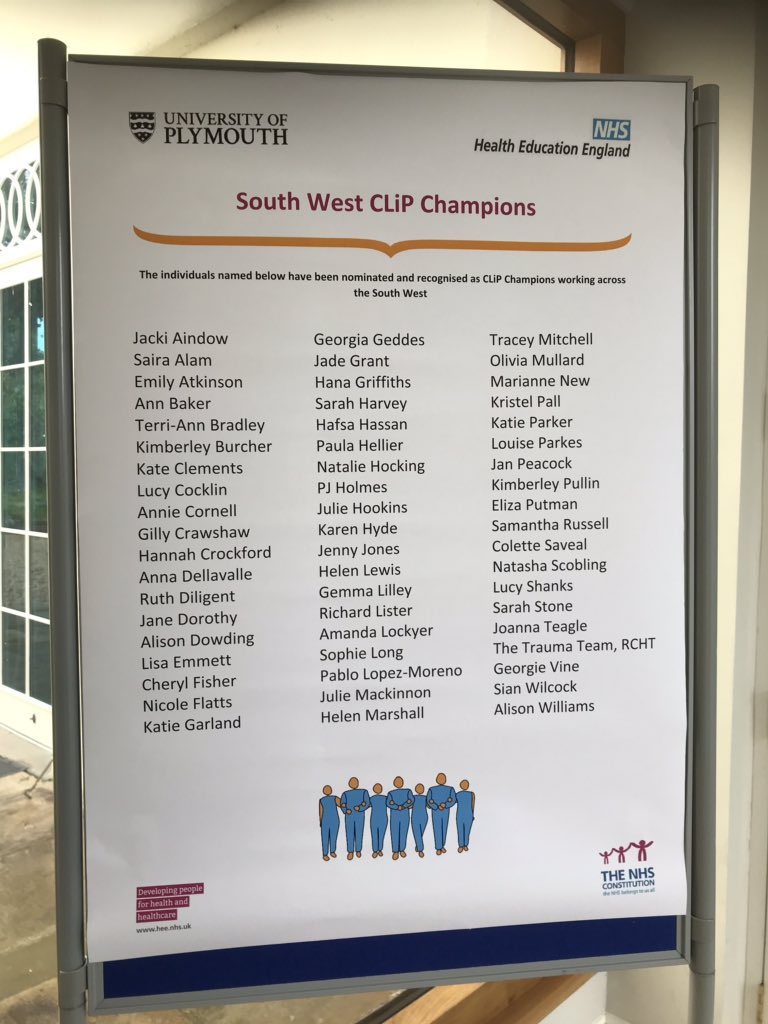 clairesnell2's tweet photo. #CLiPSouthwest those of you who have supported or taken part in my CLiPP project on Triscombe ward you are named as a CLiP champion! @KatiePa20160077 @katepunc1 @AnnaDV16 @annie_rebeccaaa @PuncLucyJShanks @PUNCsophiejane https://t.co/HxgwrL9K5V