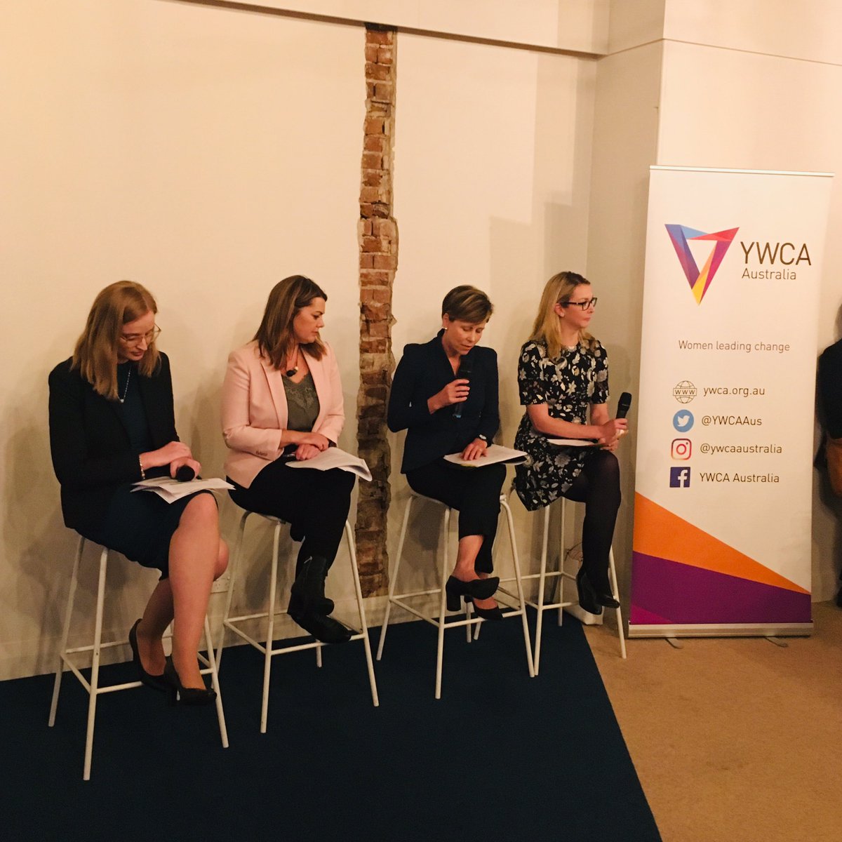 Great to be at #SHEvotes @YWCAAus & @YWCAAdelaide event  #AusVotes2019⁠ ⁠