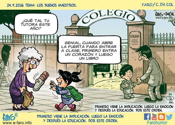 maramosco's tweet photo. Primero viene la implicación, luego la emoción y después la educación #orgescusal https://t.co/3Wwdzv22Ha
