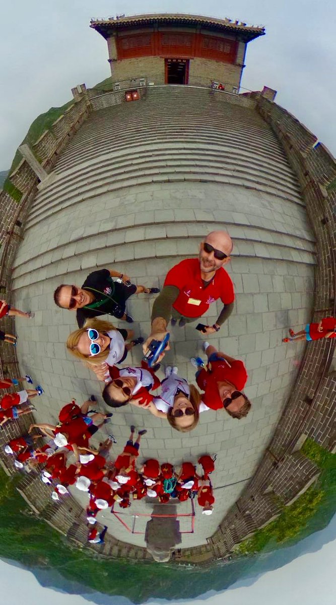 Good to see the 360 camera getting a run out on the Beijing Trip #annualfund