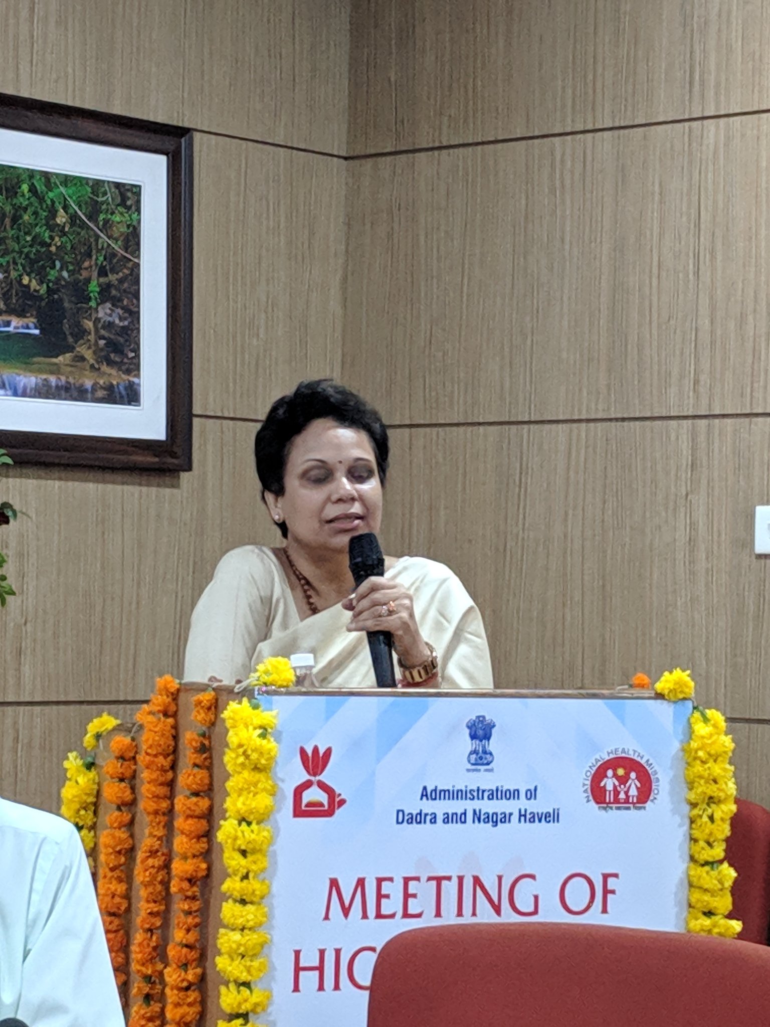 Ministry of Health on Twitter "Ms.Rekha Shukla, JS, MoHFW inaugurated