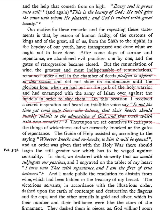 4/n ... that their hearts should humbly submit to the admonition of God.”Can you notice word “God(Allah)” William Ji? Doesn’t it cripple your tweet & the source you quote?