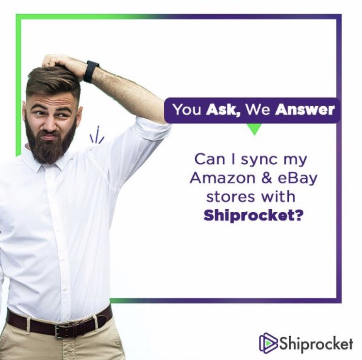 ShiprocketIndia's tweet photo. Yes, with Shiprocket's hassle-free dashboard, you can sync stores from multiple marketplaces.
Have more questions? We will answer!
#AskShiprocket, we will clear all your doubts.
Sign up for FREE now ➡️ https://t.co/I8DHwNiqlI
#logistics #eCommerce #eCom #socialcommerce https://t.co/XrilkFJP9R