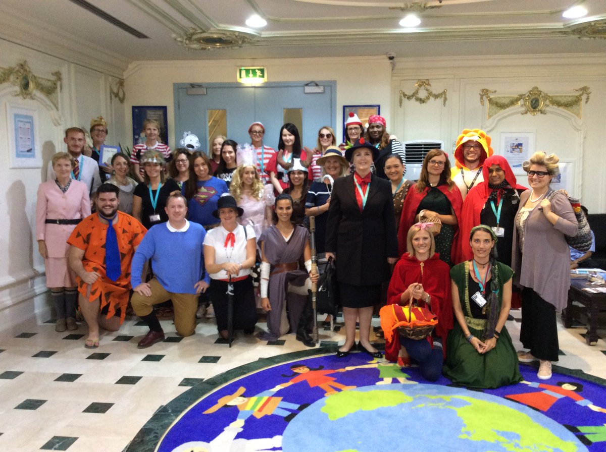 CompassDoha's tweet photo. Stories take us on a journey! Rayyan Book Week began on Tuesday with a wonderful character fashion show and a reading carousel of teachers sharing their favourite books. 

#CISDoha #NAEBeAmbitious #GetCaughtReadingCISD #BacktoBooksCISD https://t.co/Z6QBA1TQTX
