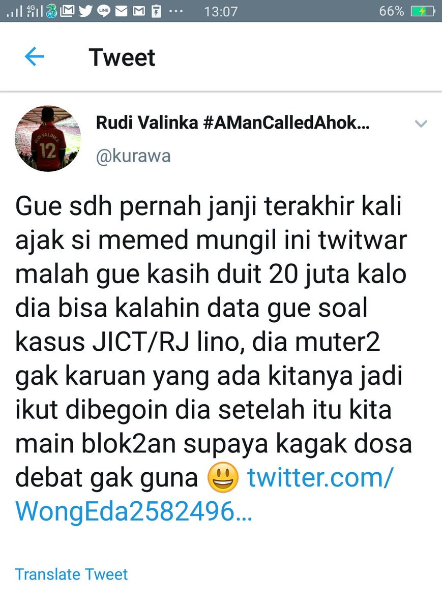 PartaiSocmed's tweet photo. Tuips! Tolong tagihkan uang kami Rp 20 juta pada @kurawa ya. Kami buktikan sudah kalahkan data dia, tapi bukannya bayar malah ngeblok akun kami. Nanti kami tunjukkan buktinya. 

Jika dibayar semua uangnya akan digunakan untuk traktir anak2 panti asuhan nonton Avengers. https://t.co/52rNx5A5mM