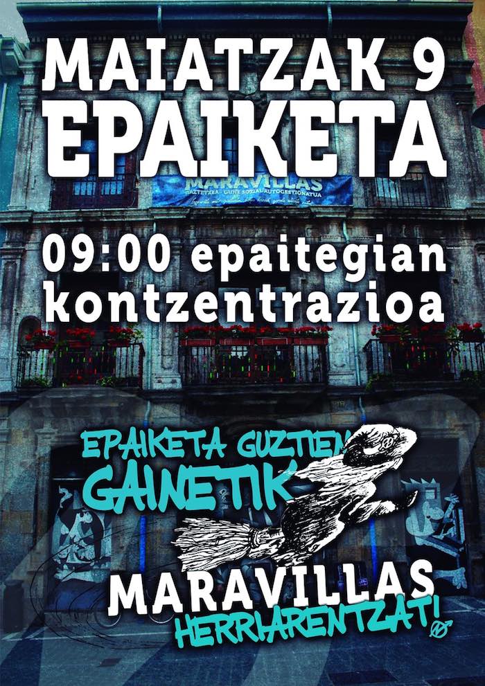 AhotsaInfo's tweet photo. [KOMUNIKATUA] Ante el juicio contra el Gaztetxe Maravillas
@maravillasGTX
https://t.co/z6N18FpvS8 https://t.co/Bu68UqTU63