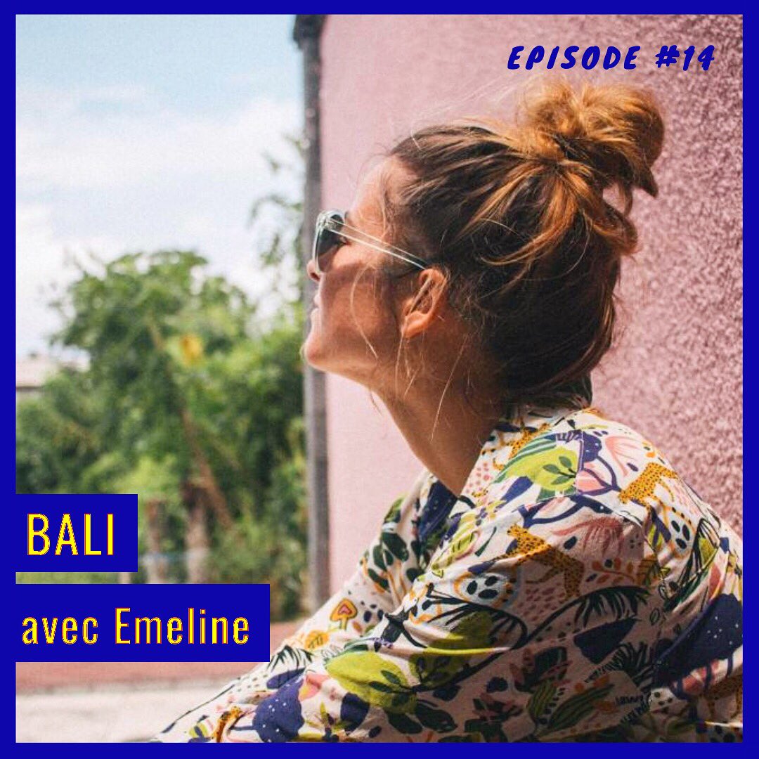 On part à Bali avec Emeline, passionnée de mots et digital nomade. Un épisode solaire à retrouver dans vos apps ☀️ 
#podcast #expat #digitalnomad