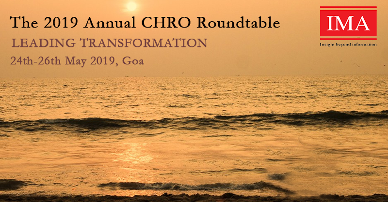 imainsight's tweet photo. Be a part of IMA India's CHRO Roundtable on 'Leading Transformation' in HR. An agenda focusing on transforming functional leaders into business partners.
Details here: https://t.co/W7BGeqBi1t
#HR #Roundtable2019 #IMAInsight #Goa https://t.co/o7XyYAqDLB