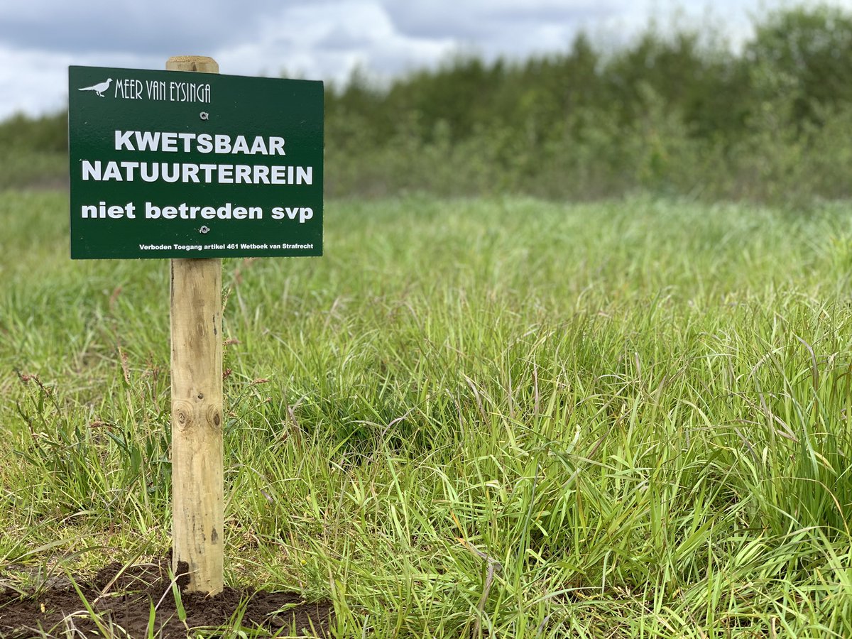 De nieuwe natuur op <a href="/meervaneysinga/">Meer van Eysinga</a> maar even een handje helpen ...

#modelwoning #langweer #boornzwaag #sintnicolaasga #recreatiewoning #vakantiewoning ah #water #friesland #zonneenergie #geothermie #gasloos