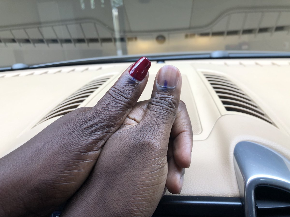 ...and we're done (voting). Or rather as engaged citizens, our work starts now.
#SAElection2019 #VotingWithMumLikeIn1994