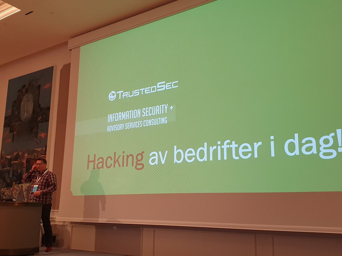 Oddvarmoe's tweet photo. Heading back home from #soskonf
Thanks for having me as a speaker. Was a great event, fantastic venue and I met a lot of awesome people!
#DnDSoS https://t.co/2RFO59qpXe