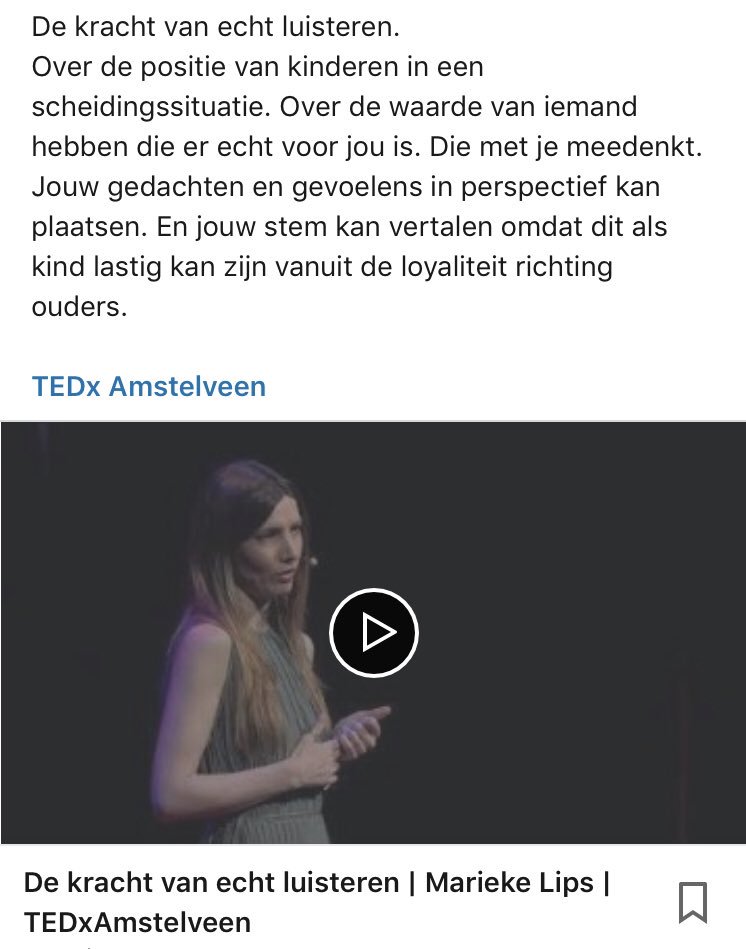 <a href="/TEDxAmstelveen/">TEDxAmstelveen</a> TedTalk 14 april 2019 m.youtube.com/watch?v=qrbpr0… <a href="/kindbehartiger/">Kindbehartiger</a> @raadvankinderen <a href="/VillaPinedo/">Villapinedo</a> @MiesMagazine