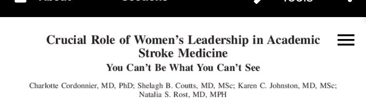 crucial role of Women’s leadership in stroke academic medicine @nsanar @ECSandset @DrVineetaSingh5 @womensbrainpro @500WIM @WomenDoingSci @WomenInMedicine @WomeninNeuro @WomeninSTEM @StrokeAHA_ASA ow.ly/Bb9K30oFpDh