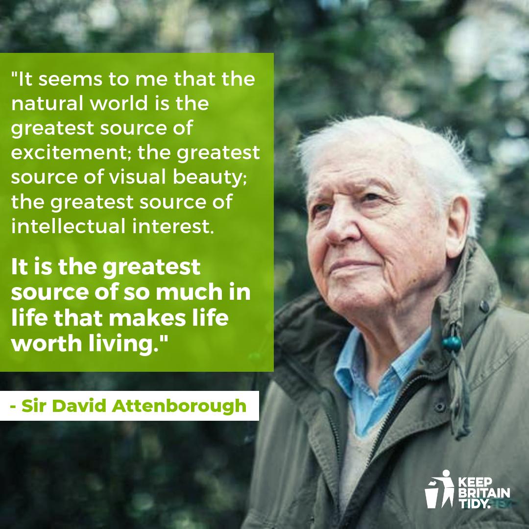 KeepBritainTidy's tweet image. Happy 93rd Birthday to Sir #DavidAttenborough. A true inspiration to us all 💚🌍