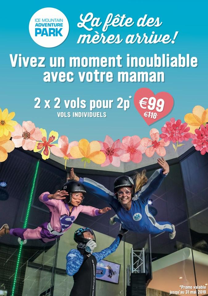 IceMountain_BE's tweet photo. It's almost Mother's Day ! 
Are you still looking for a gift she won't forget ?
#MotherDay #IndoorSkydiving #IceMountainAdventurePark 

Tickets : https://t.co/UMgmApqZ2A https://t.co/kC0sA7JpZl