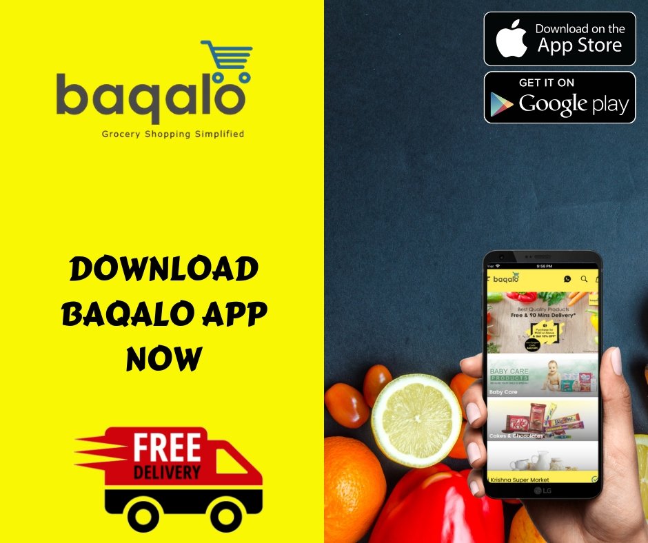 baqaloApp's tweet photo. Download baqalo app! now 
Buy more save more!
Trusted online supermarket.
#mydubai #dubailife #grocery #vegetables #freedelivery #BurjKhalifa #Burjalarab  #jumeirah #BurDubai #Deira
Download on
Android https://t.co/Rc8RRLj0rt
iOS https://t.co/LsFxWHdrF4 https://t.co/GpF9jAOiyg