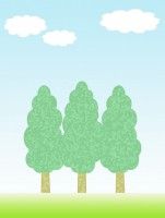 素材ラボ 新作イラスト 風景壁紙シンプルな樹木の背景素材イラスト 高画質版dlはこちら T Co Nuysxojide 投稿者 Arihonetさん 風景の壁紙です 三本の樹木をモチーフとした とても かわいい 景色 パステルカラー 縦 パステル調 爽やか