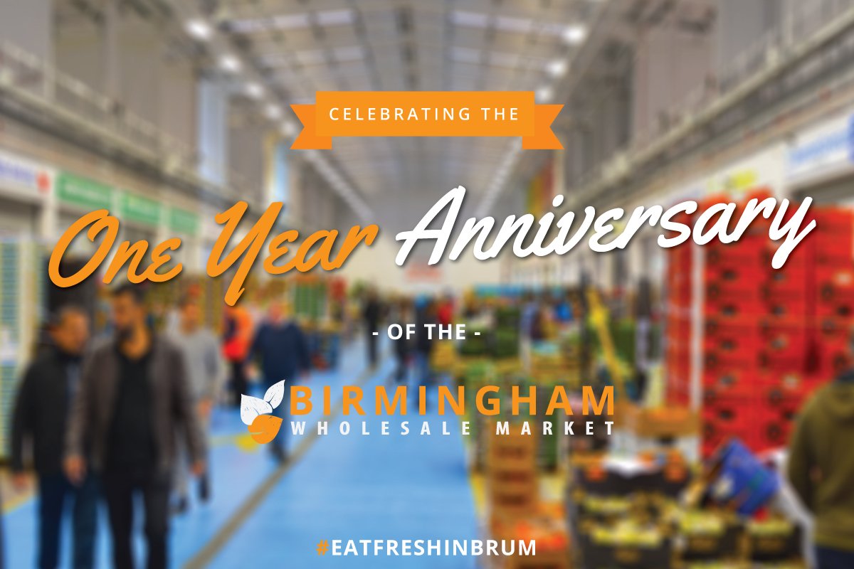 bhamwsmkt's tweet image. The Birmingham Wholesale Market opened 12 months ago today! 🎉 In the last year we&apos;ve welcomed over 500,000 visitors and have 48 fantastic fresh produce traders across our 18 acre site. 🐟💐🥕🍇🍎🥚  #eatfreshinbrum #birmingham #wholesalemarket #freshproduce #anniversary