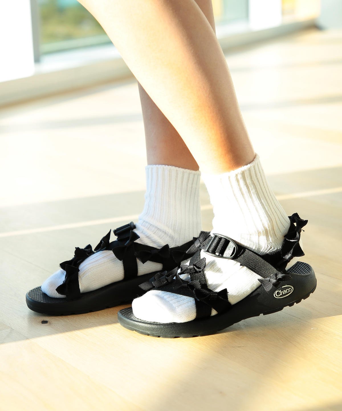 BEAMS COUTURE×Chaco リボンまみれのチャコサンダル BEAMS COUTURE＞×＜Chaco＞｜BEAMS JAPAN（ビームス ジャパン