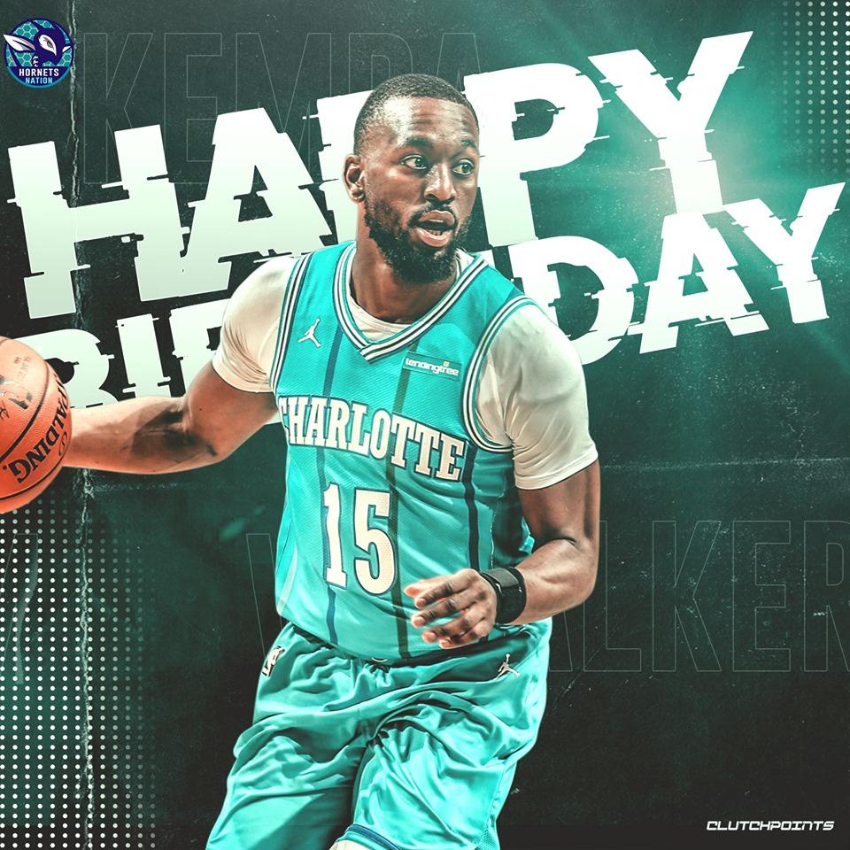 Join Hornets Nation in wishing our 3x All-Star, Kemba Walker, a happy 29th birthday!    