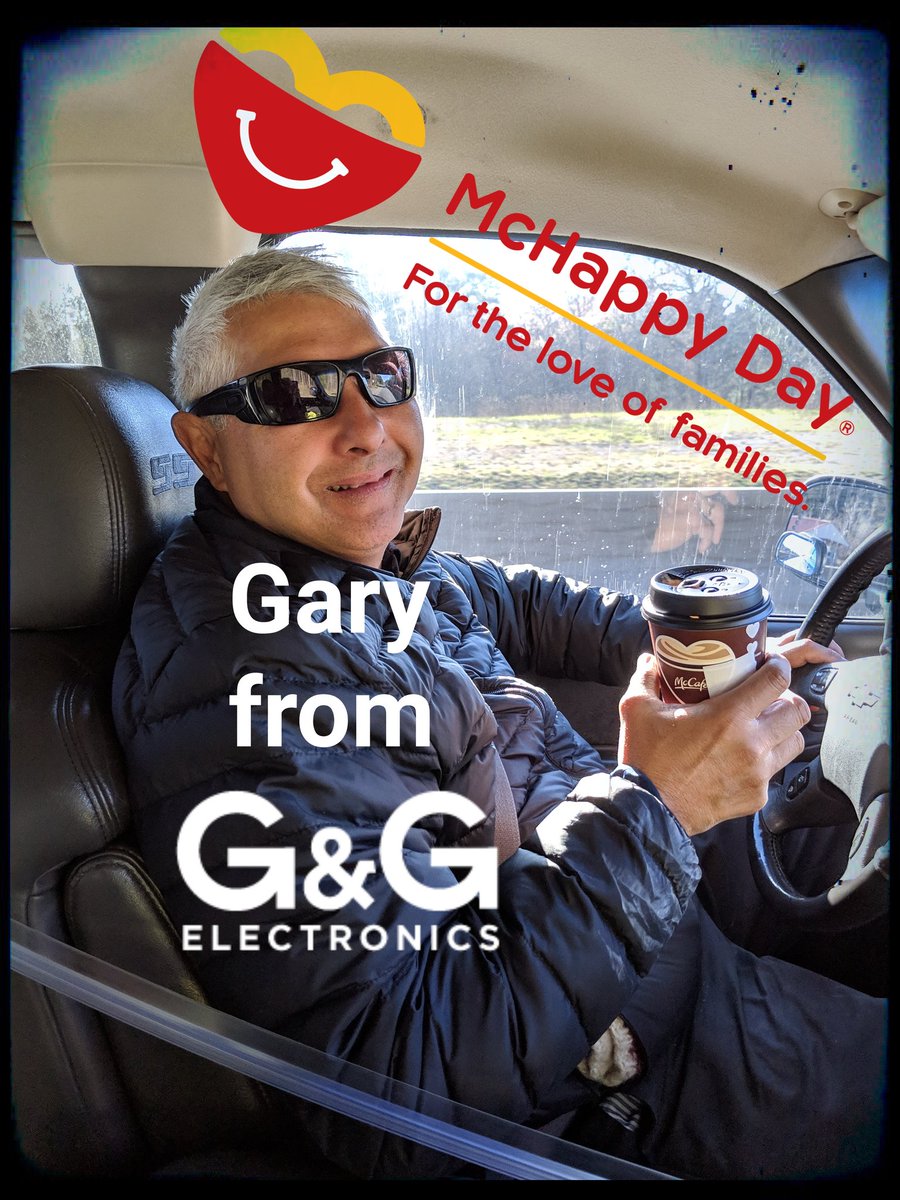 g_gelectronics's tweet photo. Gary bought his coffee for #McHappyDay in support to the families of Ronald McDonald house
#RonaldMcdonaldhouse #Mcdonalds #support #tsuyukifamly #ggelectronics https://t.co/5aJ4eE4uQ8
