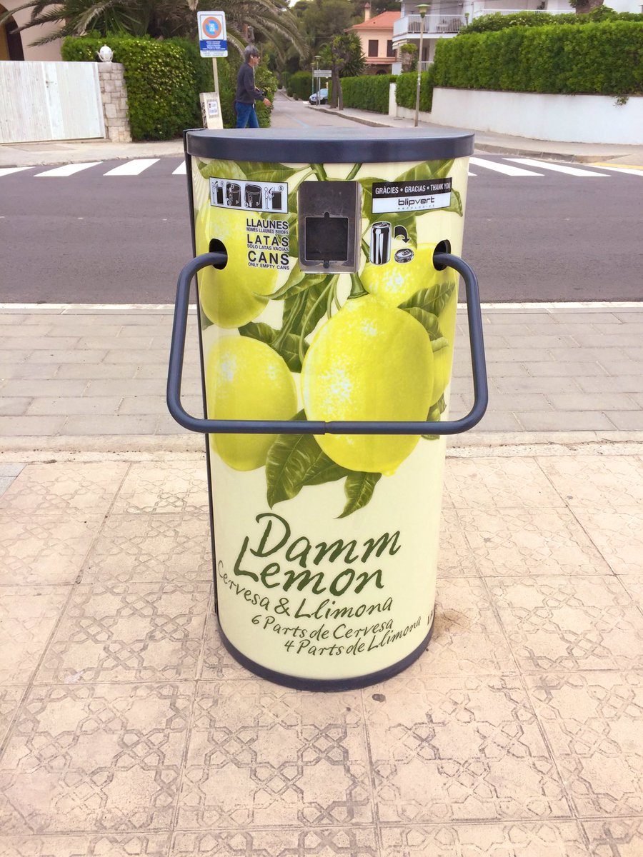 NIVOLtd's tweet photo. A super cool can recycling point in Barcelona proving kerbside recycling does have its place #accessibilityiskey #changingwithourclimate https://t.co/vUHLkicEid