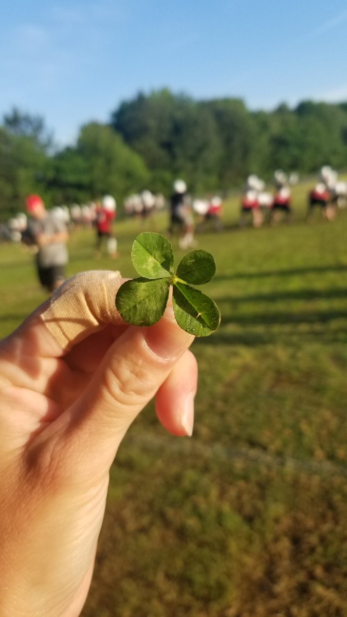 Is it a good sign for the football team bc I found on the 50 yard line or the baseball team since we are playing in the semi finals today? Hey either way Go Patriots !!