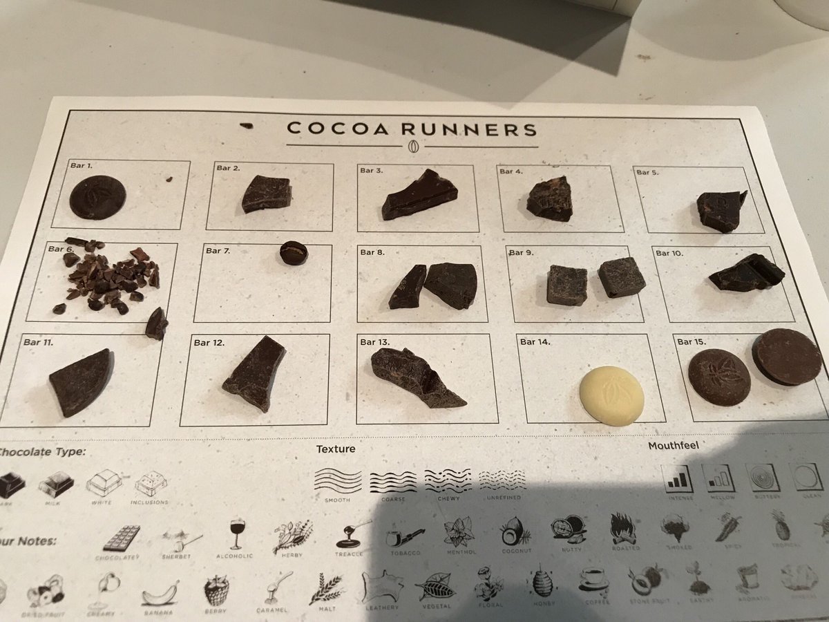 We learnt a lot from a great chocolate tasting event courtesy of <a href="/CocoaRunners/">Cocoa Runners</a> last night at @eppingchurch Ate some great chocolate and some good money raised for victims of domestic abuse #BeanToBar #EthicalChocolate #SayNoToPalmOil