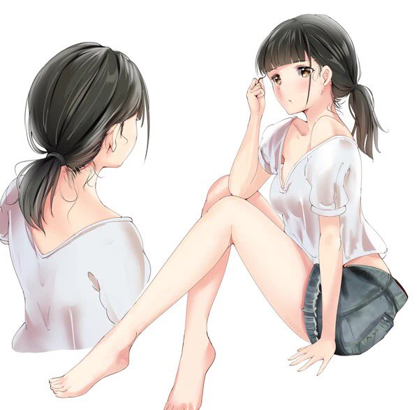 ポニテっ子可愛い 