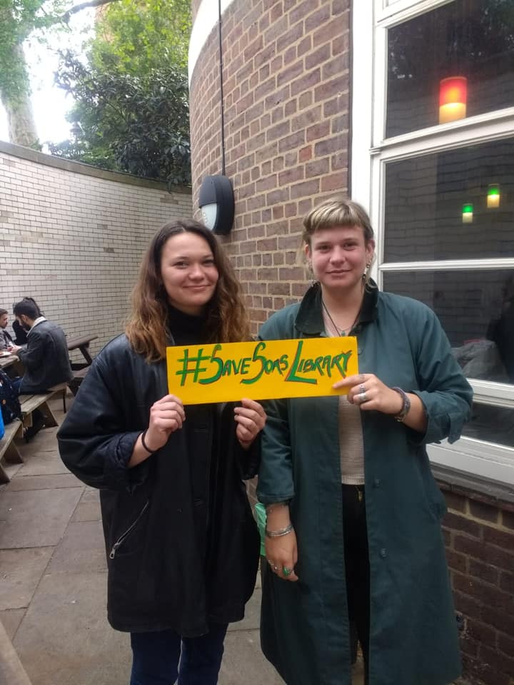 CrisisSoas's tweet image. As the final day of balloting for industrial action approaches on Thursday 9 May, on day 4 of #UnFayre students confessed they were already experiencing the disruptive effects of the OPS restructuring as they prepare for exams in a library without enough workers to staff it.