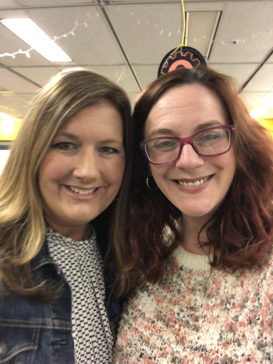 FarkasSTEM's tweet photo. Meeting with @K5_STEAM_Stacy is always a great way to start the day! Her passion for #STEAM is contagious! Today was all about #FLLJr and #Robotics @gianina_meli @jasongribble @RCSDPIRATES #nerding #wctlp https://t.co/oN8DGY4Gmt