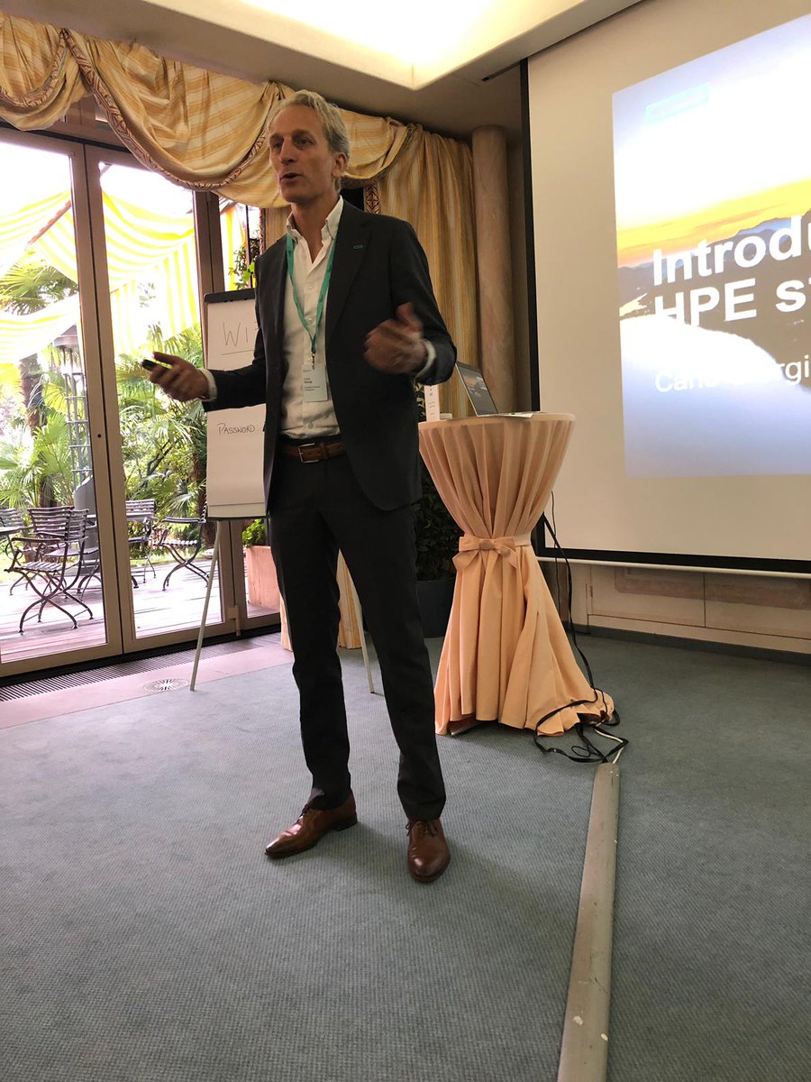 carlogiorgi_'s tweet photo. Delighted to open the HPE Customer Day in Lugano. Together with the #HPE Ticino team we presented our customers how the #DigitalTransformation driven by the explosion of applications and data is increasingly driving a rapidly changing world. https://t.co/mtOKlxoceh