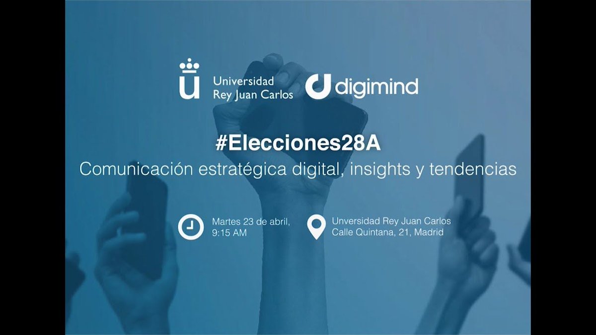 ciberimaginario's tweet photo. Os dejamos una breve pieza de las Jornadas #23A sobre #ComunicacionEstrategica de la mano de los ponentes @benedictosolson @RubenArcosM @gertrudix @VictoriaCampos6 y @a_chihuailaf, organizado por la @urjc y @Digimind_ES https://t.co/fMLAUVkxEg https://t.co/xOs79cbNrT