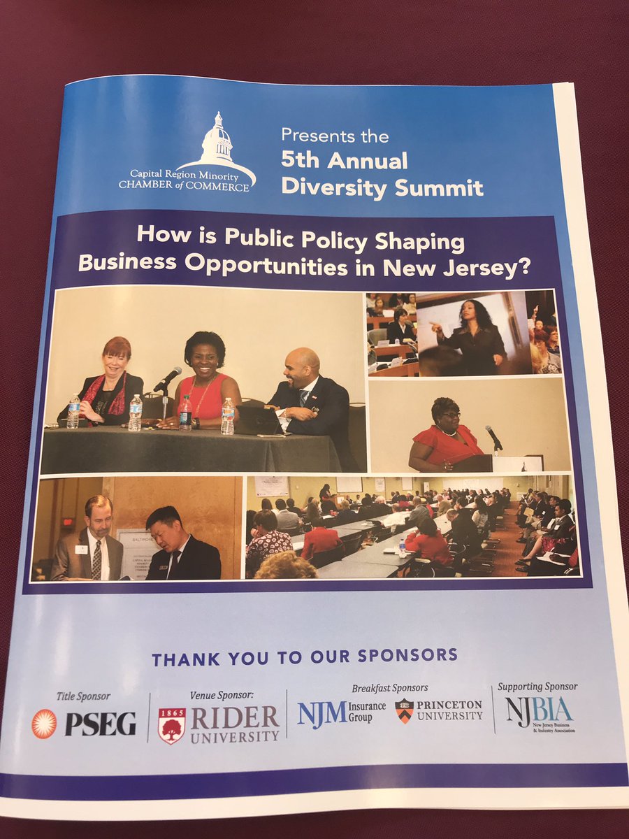 ChristaNewsom's tweet photo. @PSEGNews is today’s Title Sponsor at the Capital Region Minority Chamber of Commerce @RiderUniversity https://t.co/qDzWS3XW0C