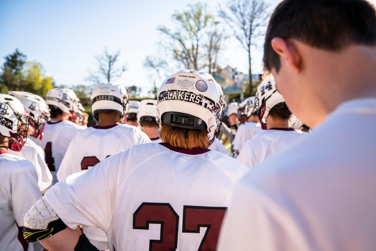 BoysLatinSchool's tweet photo. Shout out to Boys Varsity Lacrosse on their 8-7 victory over St. Paul's in overtime! Next up, the Lakers face McDonogh this Friday at 4:15pm  at home in the MIAA quarterfinals. Can't make it? Tune in live, https://t.co/9CYo00qpiL https://t.co/dNL4zubLe8