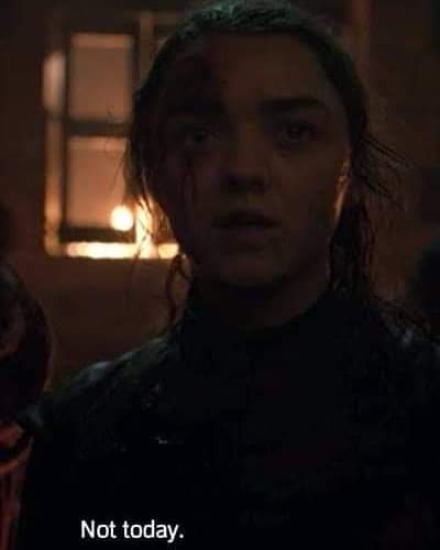 moviengineers's tweet photo. What do we say to brightness?
#GameOfThrones #Moviengineers #GOT #MEmemes #ForTheThrone #GOTmemes #MaisieWilliams https://t.co/MEatGFWDcB