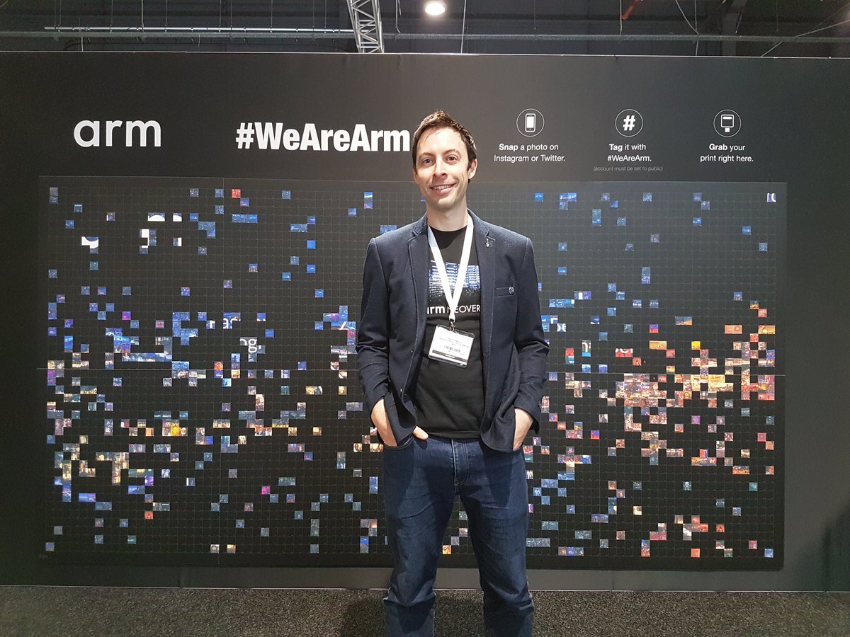 RossKeeping's tweet image. #WeAreArm I'm @TechShowNorth today. Awesome booth. go go go Manchester and Arm.