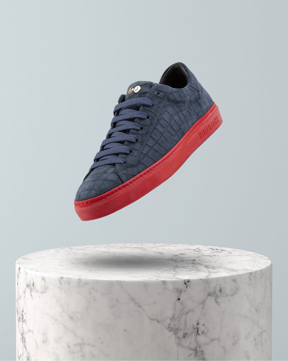 HideandJack's tweet photo. The Classic Hide&Jack Essence.
The sneakers reach the finest art.
Essence Croco Blue Red.
#hideandjack #essence #shoes #shoesaddict #fashionshoes #sneakers #luxurysneakers #modaitaliana #italianshoes #italianhandmade https://t.co/6OG1SWtOcV