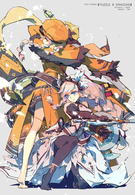 ヴァルキリーCIEL
隔一陣子就會想畫些奇幻類

#パズドラ 