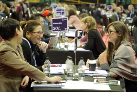 acluxeuk's tweet photo. We’re at VisitBritain’s flagship event, ExploreGB!
Come and meet our wonderful team! Alice Hye, Jacque Gabellone and Giulia Bianco to learn about all things AC Group!
#ACGroup #ACLuxe #ACTours #ACOnline #ExploreGB #VisitBritain https://t.co/77uCT0JLgy