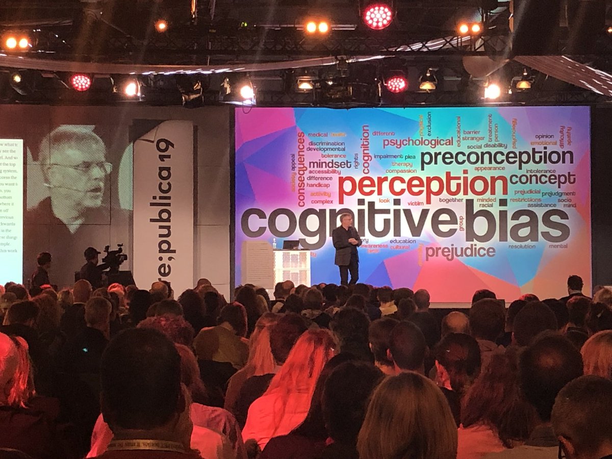 Many newer topics touch people's innermost. You can't just tell people to change their bios / consciousness. Why do people like Trump have success? Because they feed our attention algorithm all the time. <a href="/wilddueck/">Gunter Dueck @gunter-dueck.bsky.social</a> #rp19