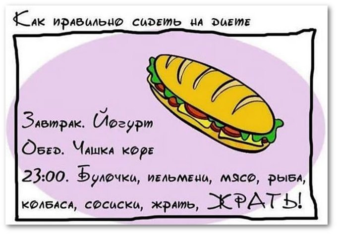 Прикольные картинки на тему диета, днем бороды