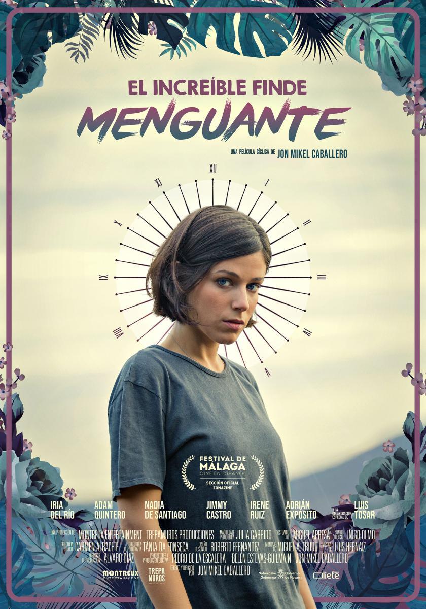 46. #ElIncreíbleFindeMenguante de Jon Mikel Caballero. Arriesgado trabajo que cumple bien las expectativas y explica una historia curiosa, al estilo de 'Atrapado en el Tiempo'. Vale la pena por la sobresaliente actuación de Iria del Río. ⭐⭐⭐#CineVistoEn2019